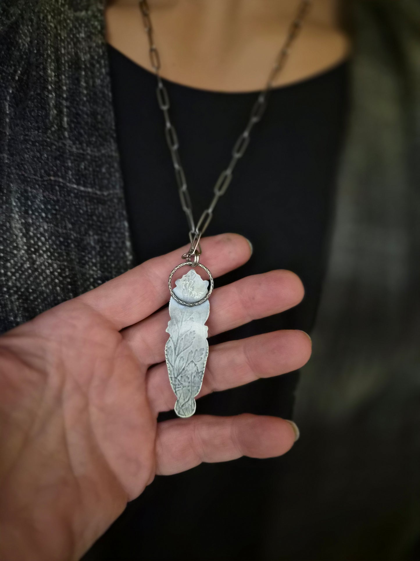 Mage Owl Arianna Twidletwig necklace