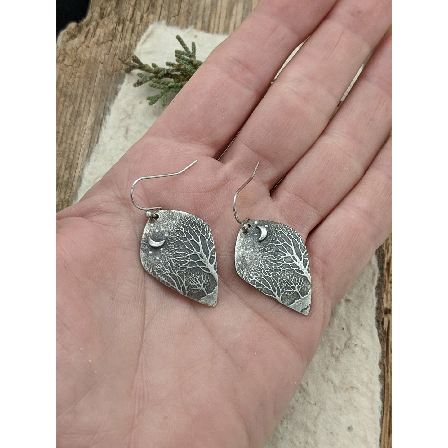 Starry Starry Night Earrings-Bespoke