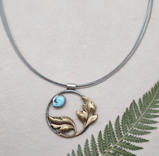 Necklace Golden Tidepool