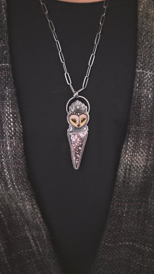Mage Owl Alianna necklace