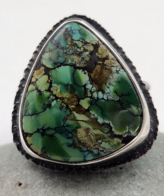 Polychrome Turquoise Ring