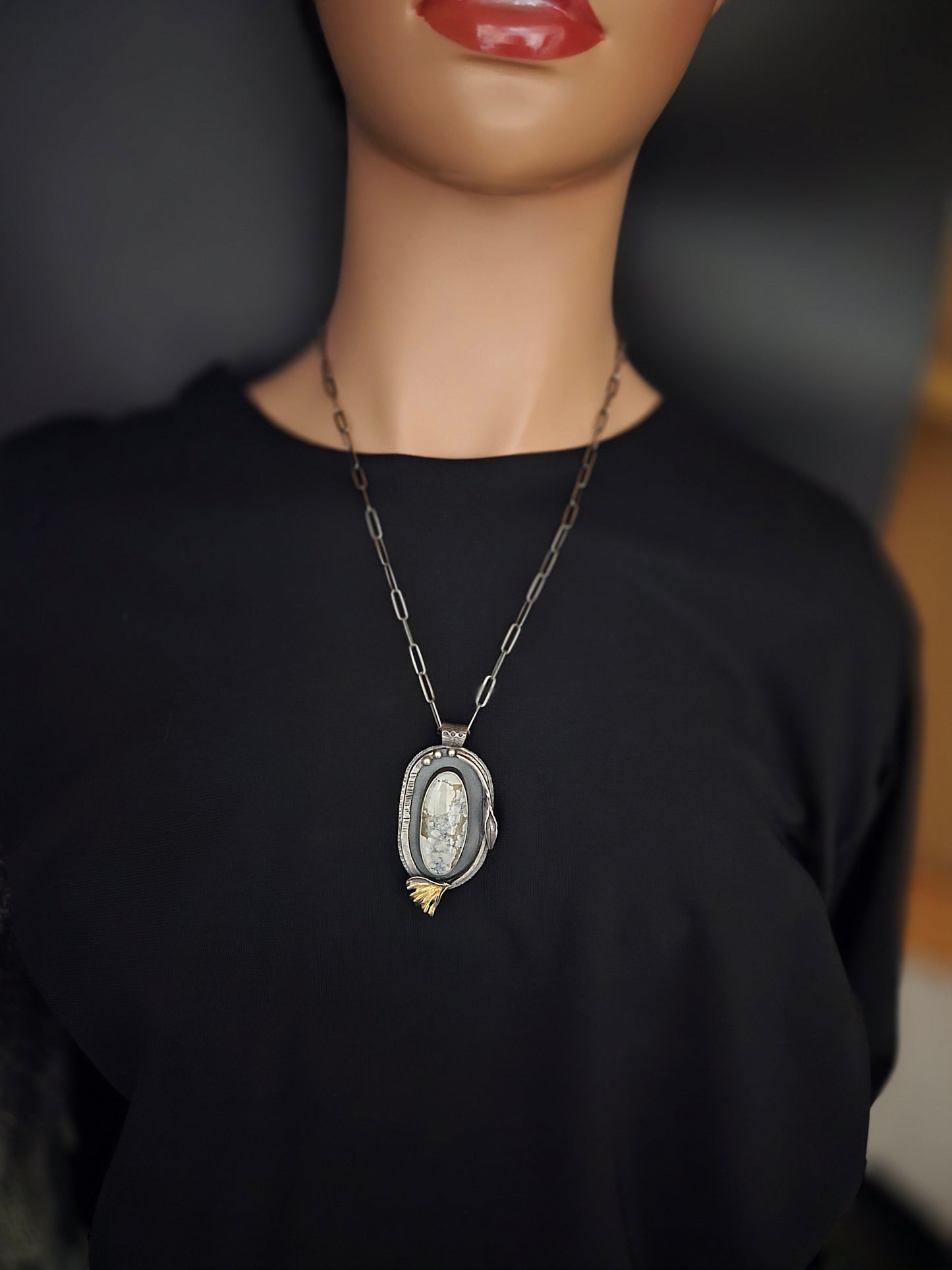 Ivory Creek Variscite necklace