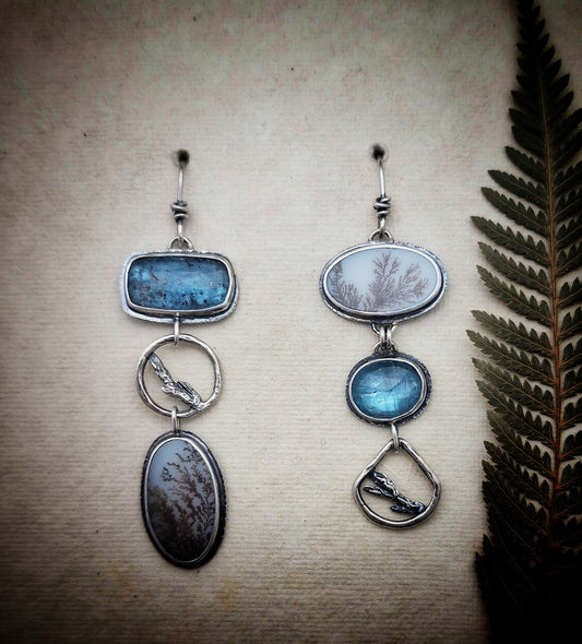 Misty Forest earrings