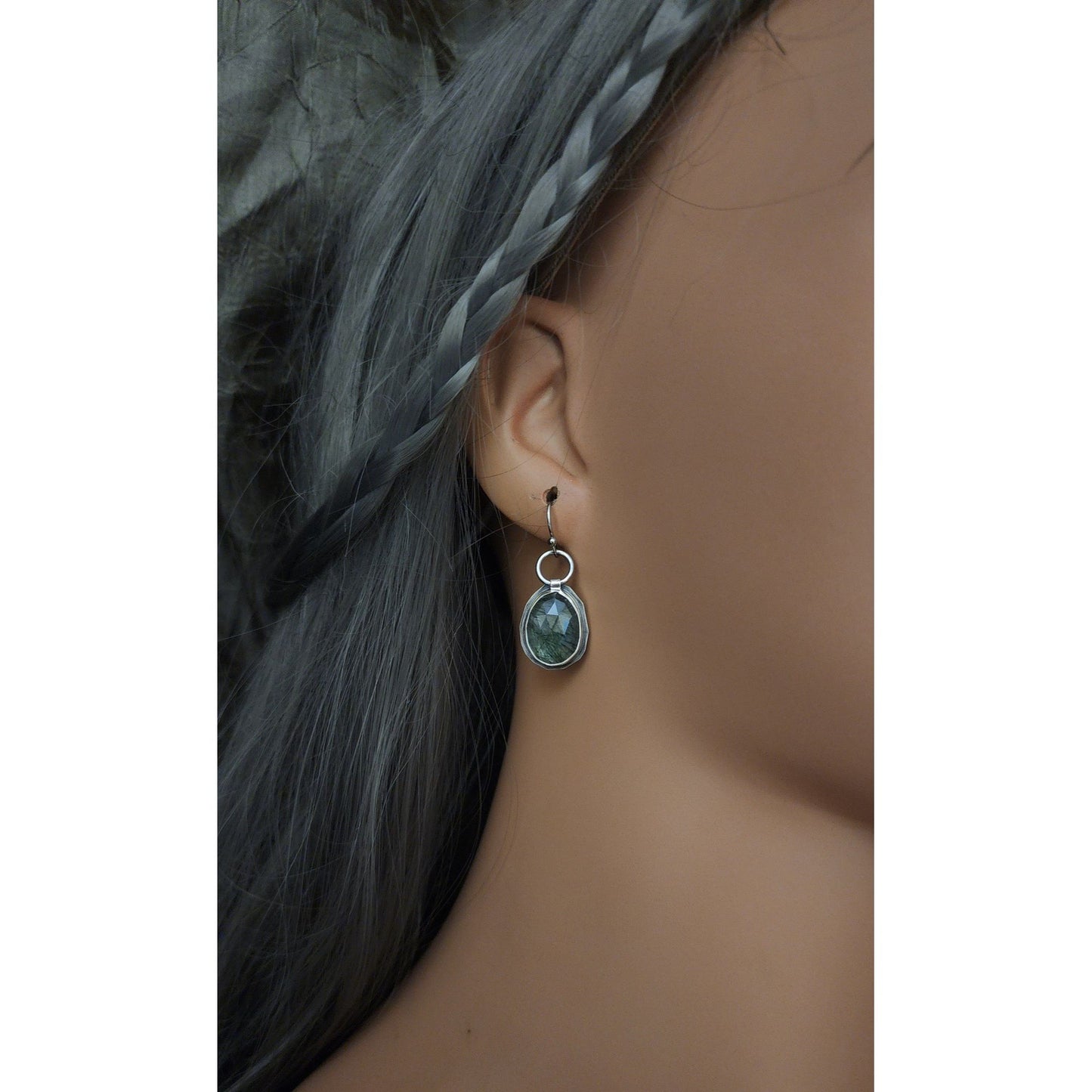 Moss Agate earrings