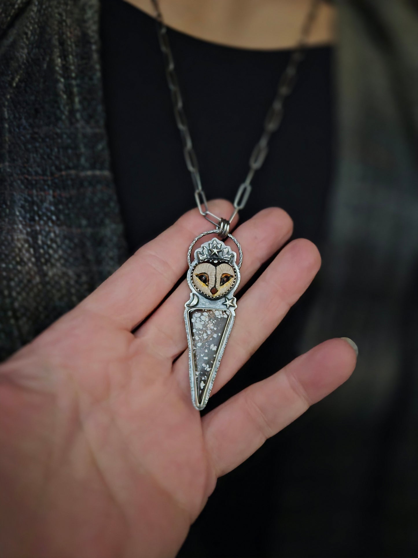 Mage Owl Alianna necklace