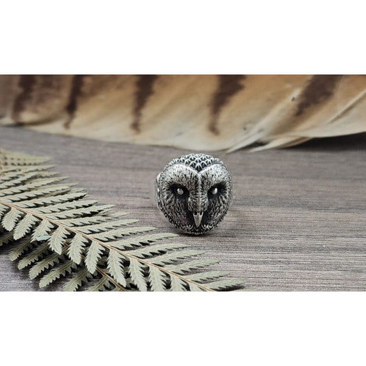 Sterling silver Owl ring