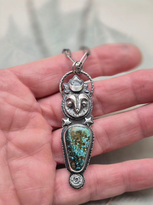 Mage Owl Arianna Twidletwig necklace