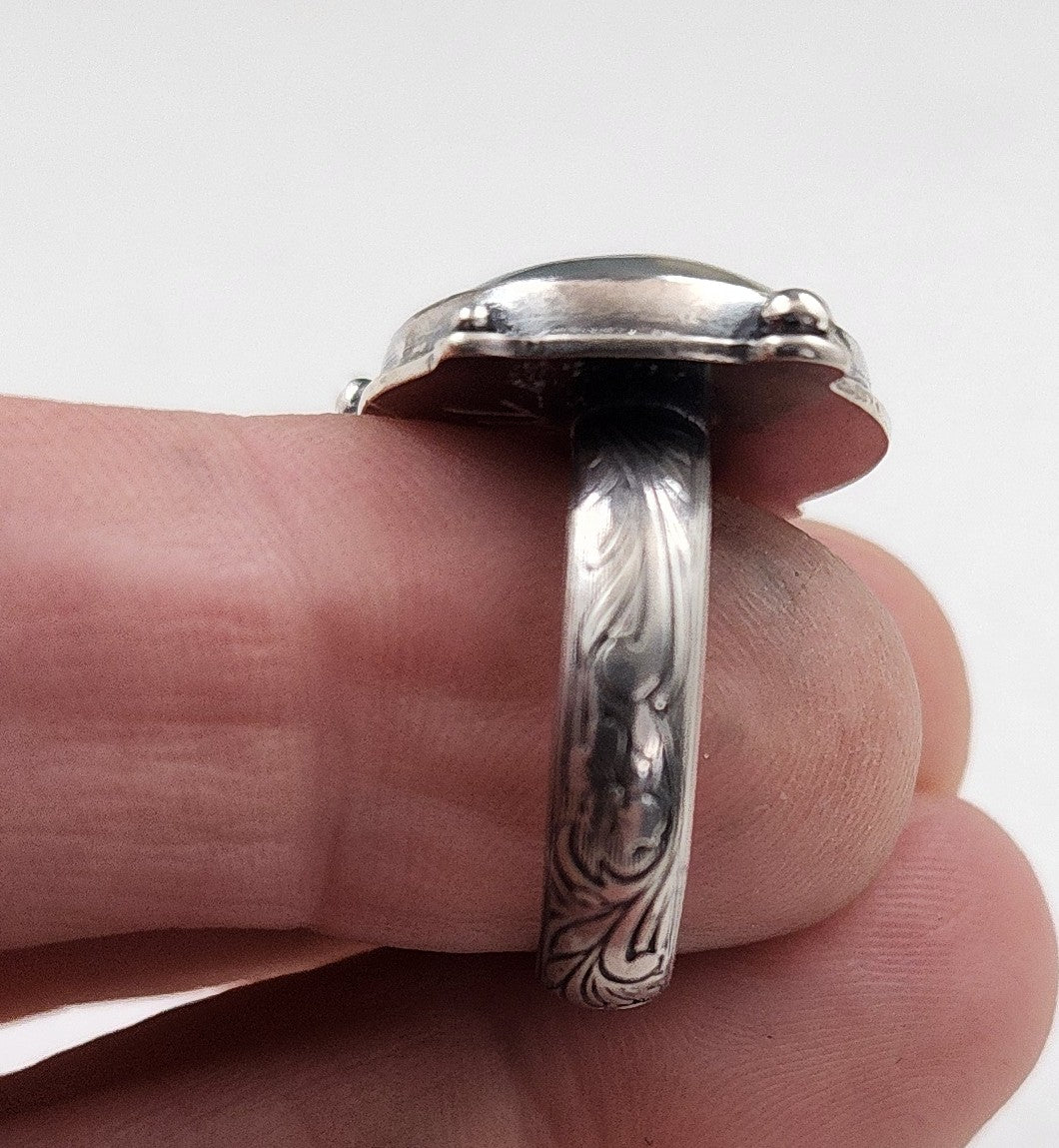 Dendritic Agate Ring