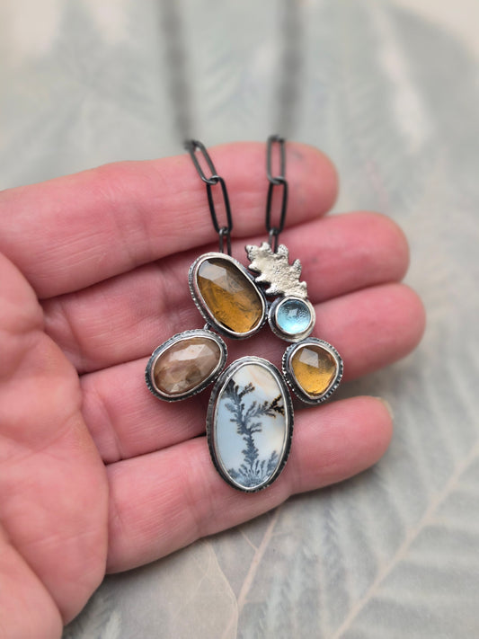 Forest Floor necklace