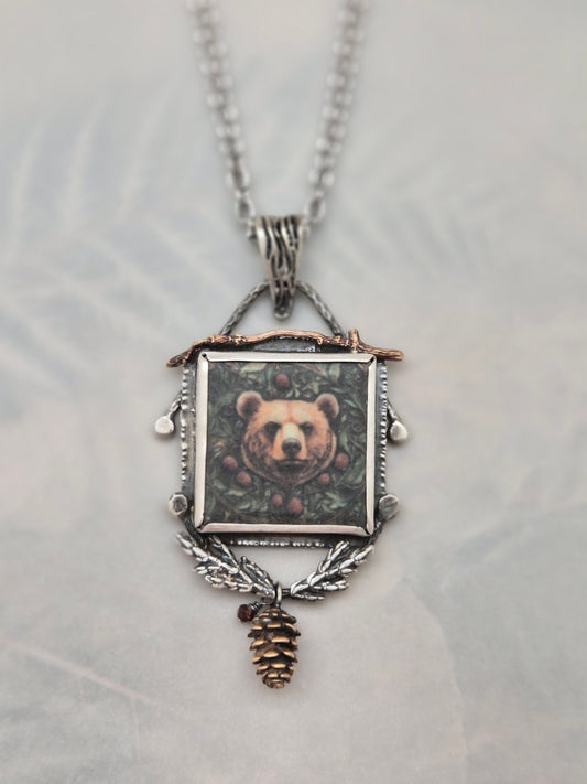 Limited Edition-Spirit Animal Amulet-Kodiak Bear