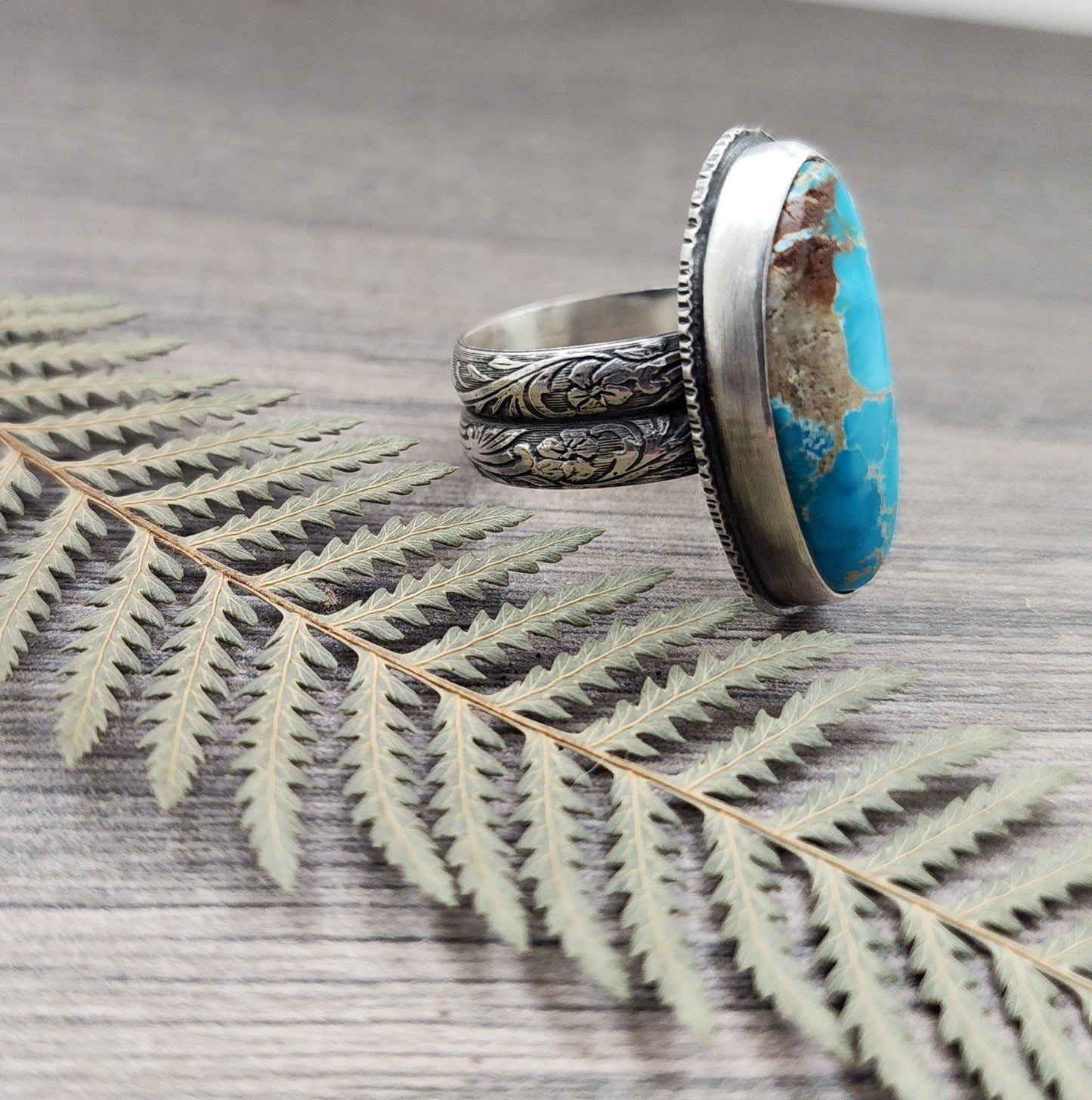 Royston turquoise ring