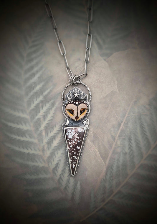 Mage Owl Alianna necklace