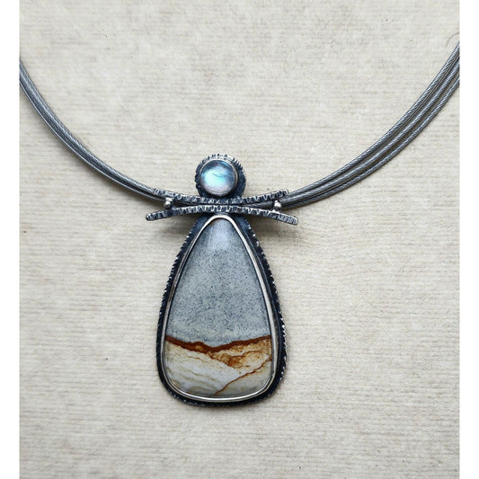 Picture Jasper necklace