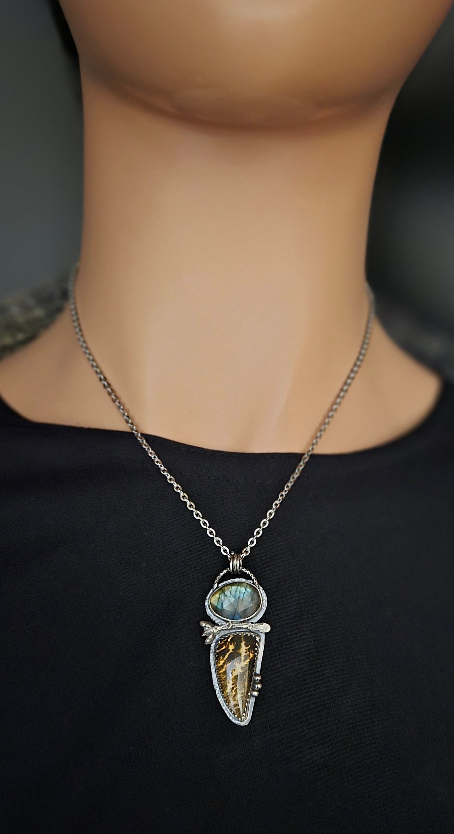 Forest Aurora necklace