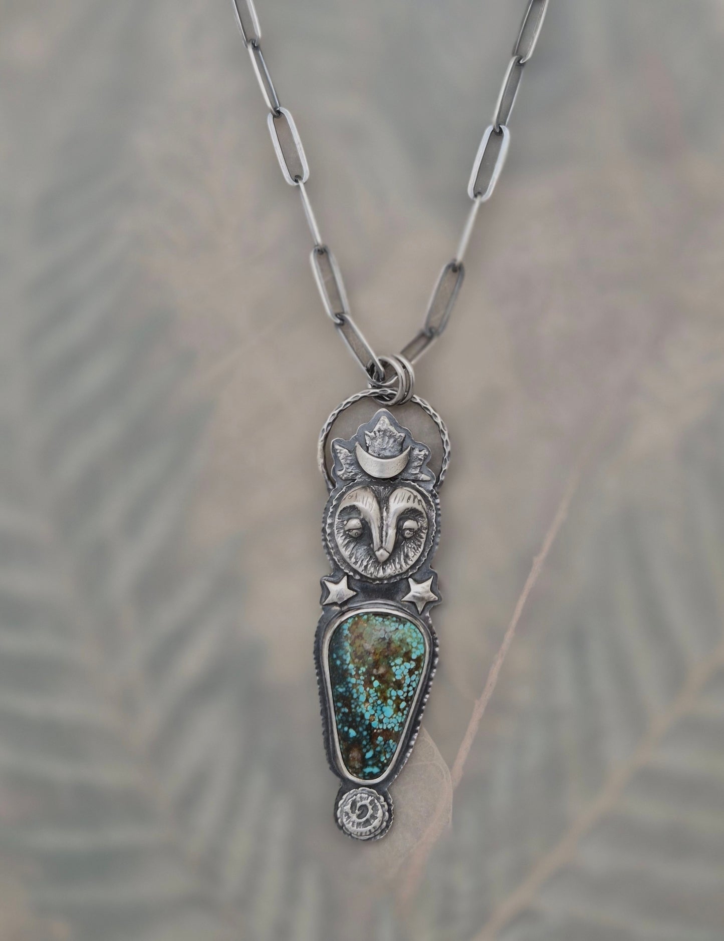 Mage Owl Arianna Twidletwig necklace