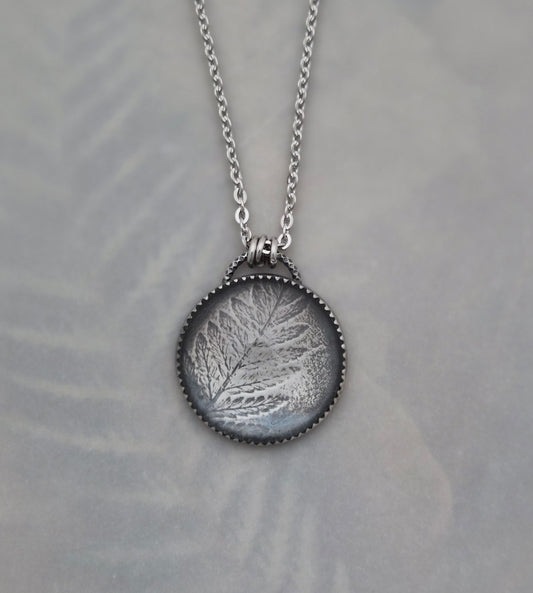 Shadow Leaf Amulet-Feather Fern