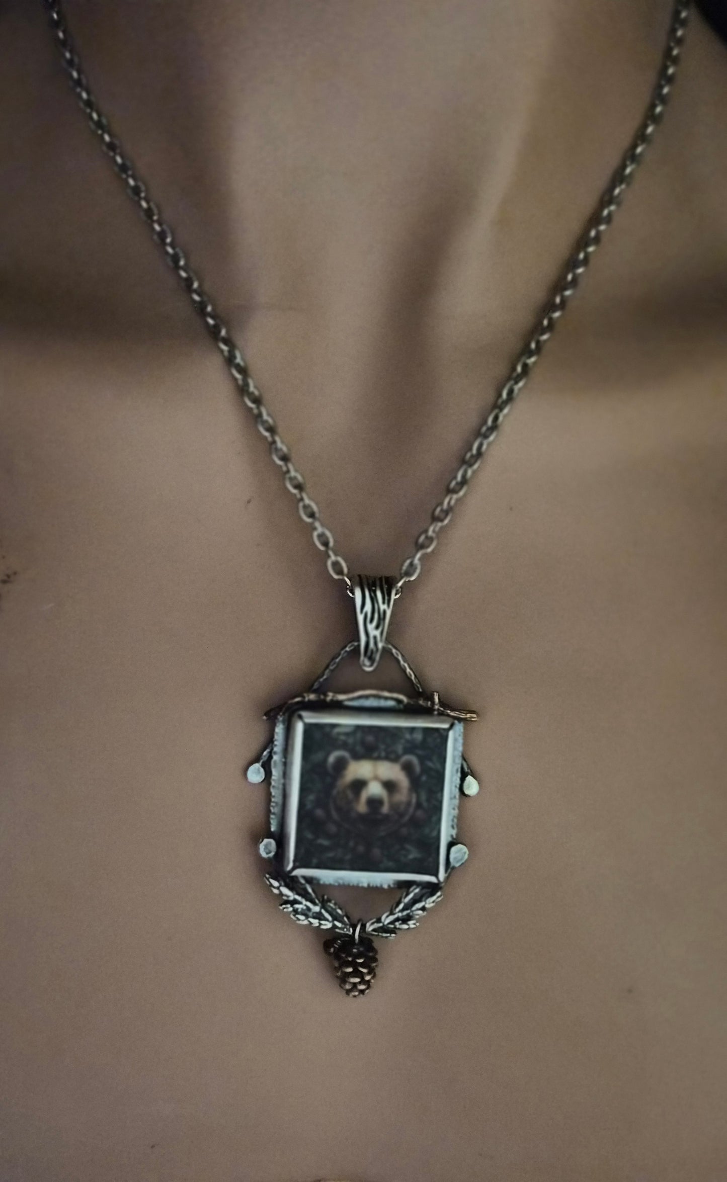 Limited Edition-Spirit Animal Amulet-Kodiak Bear