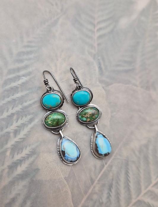 All The Blue-earrings