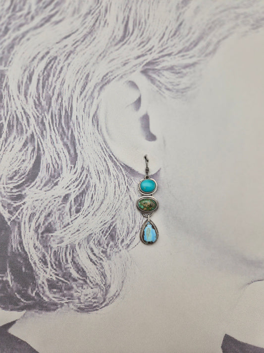 All The Blue-earrings