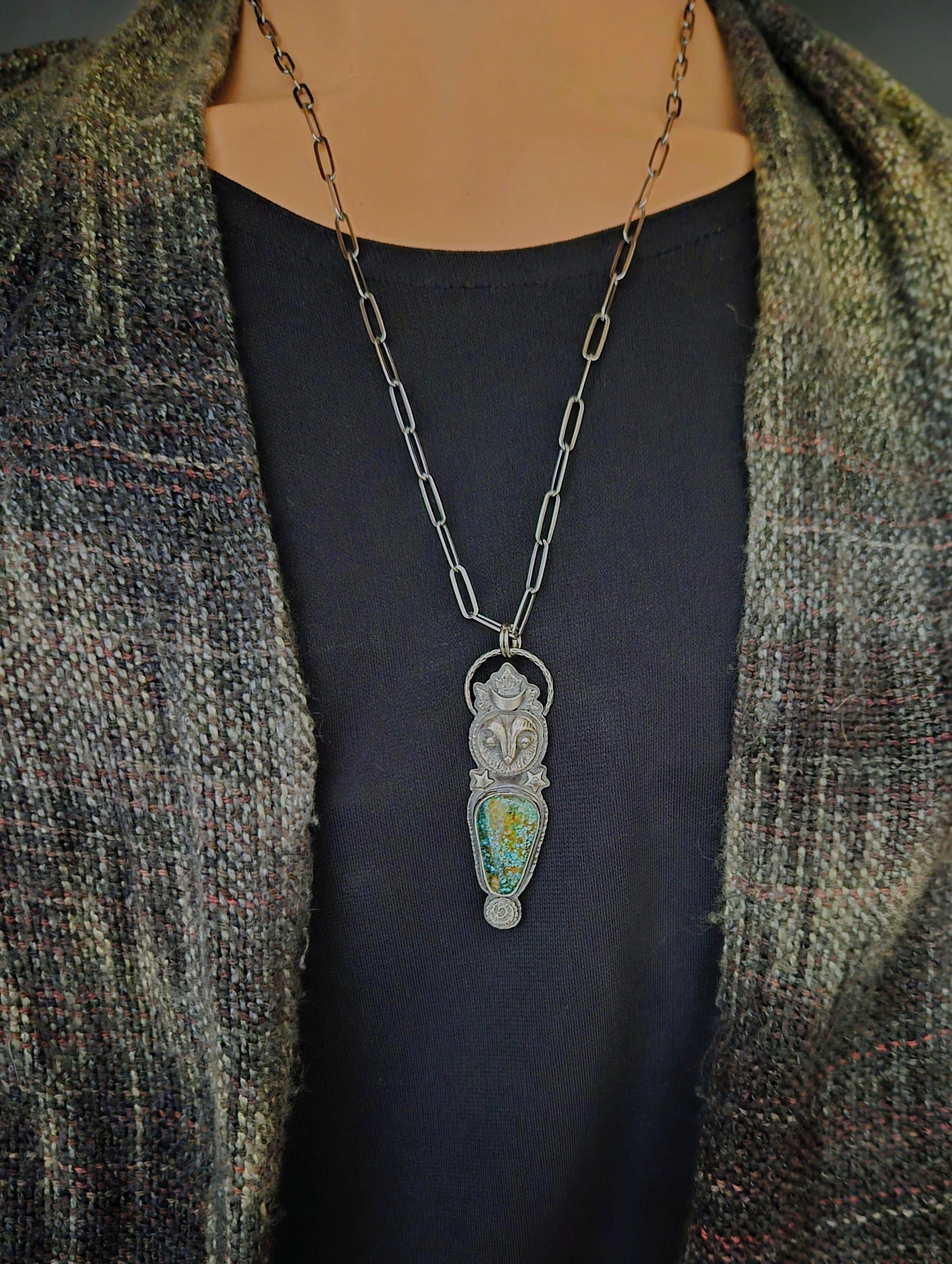 Mage Owl Arianna Twidletwig necklace