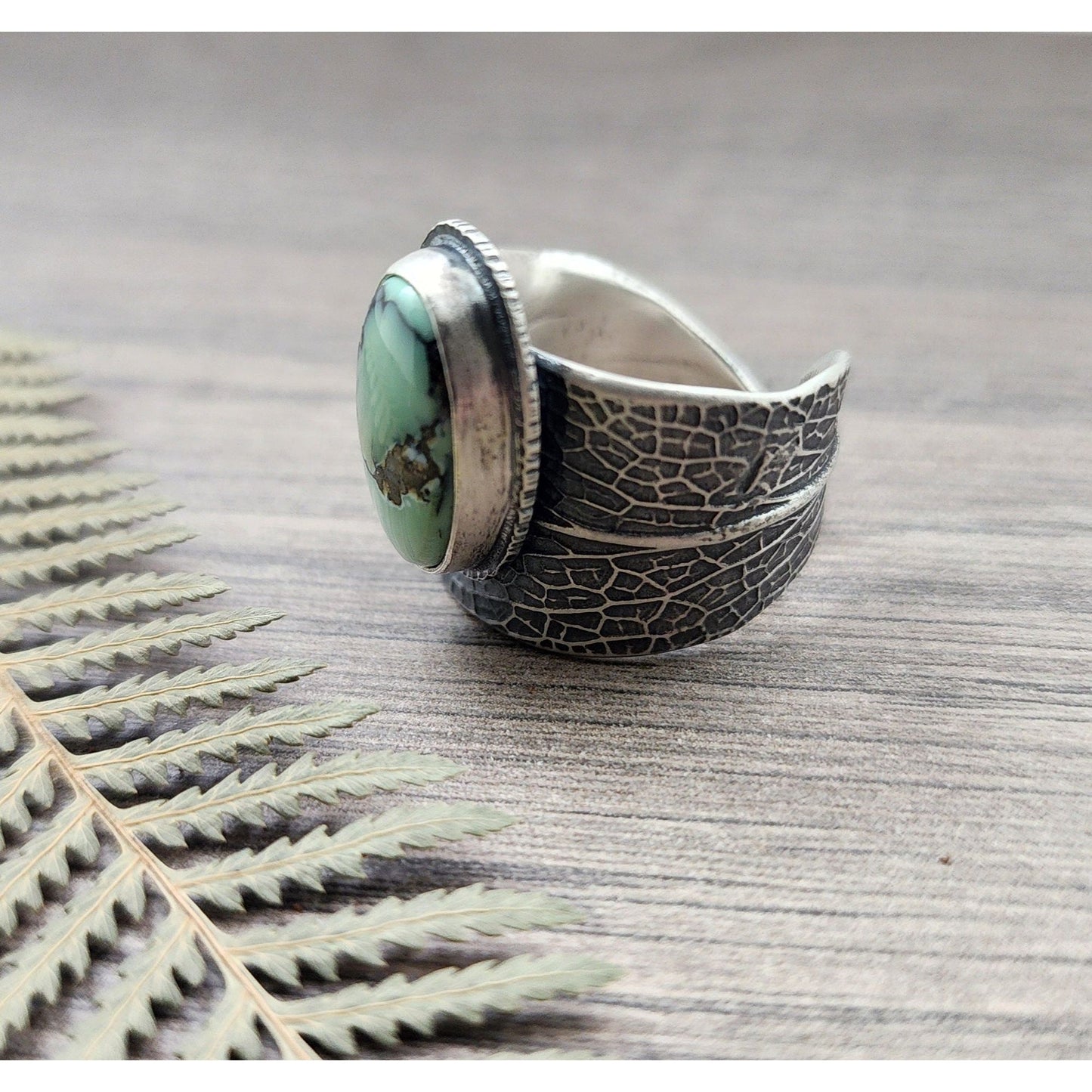 Desert Bloom sage ring