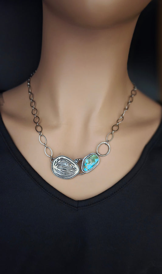 Pod with Sonoran Mountain Turquoise