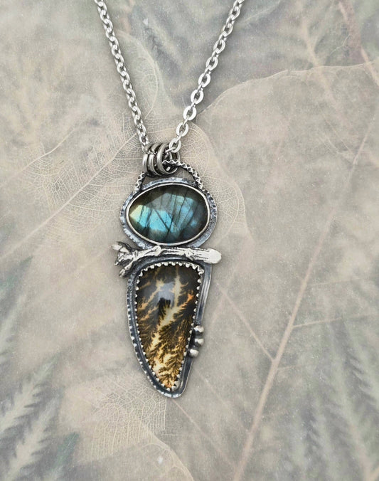 Forest Aurora necklace