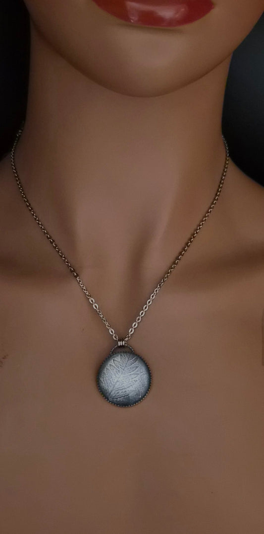 Shadow Leaf Amulet-Feather Fern