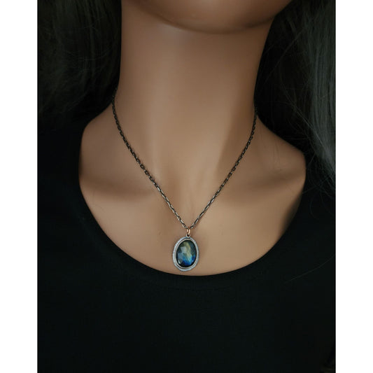 Choice A-Finnish Spectrolite necklace