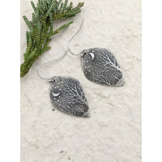 Starry Starry Night Earrings-Bespoke